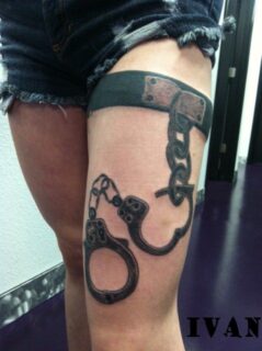 Handcuff Tattoos ideas
