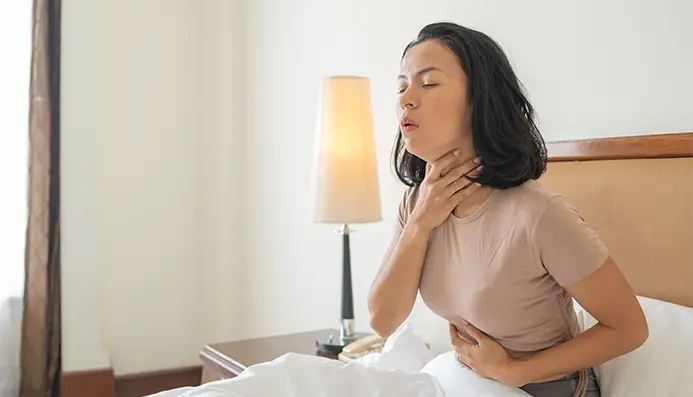 How long does sore throat last