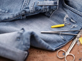How to Put Holes in Jeans