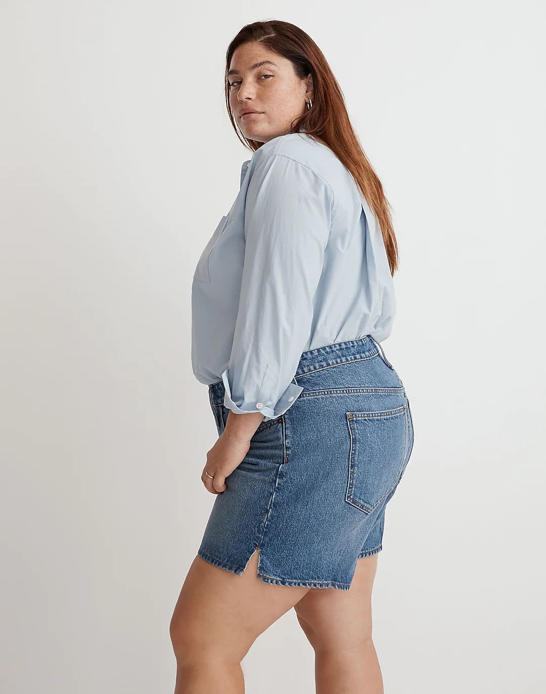 Plus Relaxed fit denim shirt from madewell