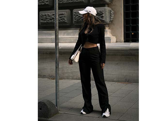 tie front tops with joggers
