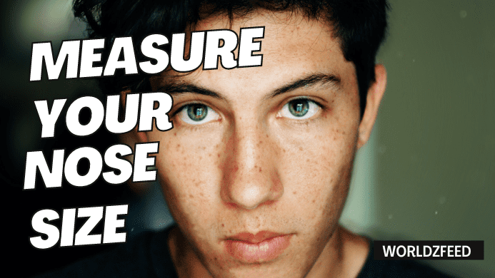 How to measure your nose size